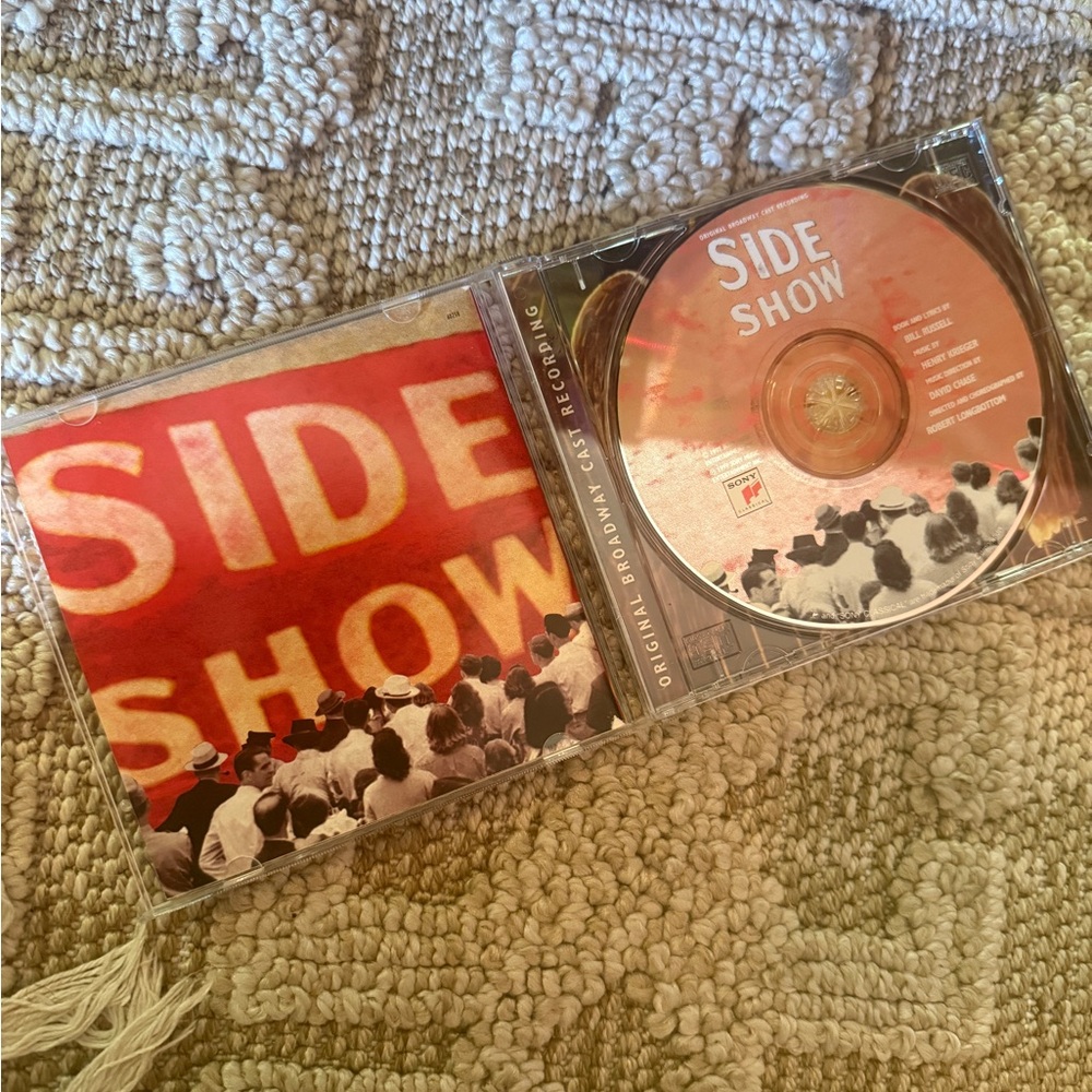 Rare Side Show Original Broadway Cast Recording CD musical